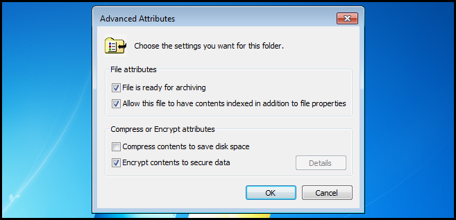 folder encryption